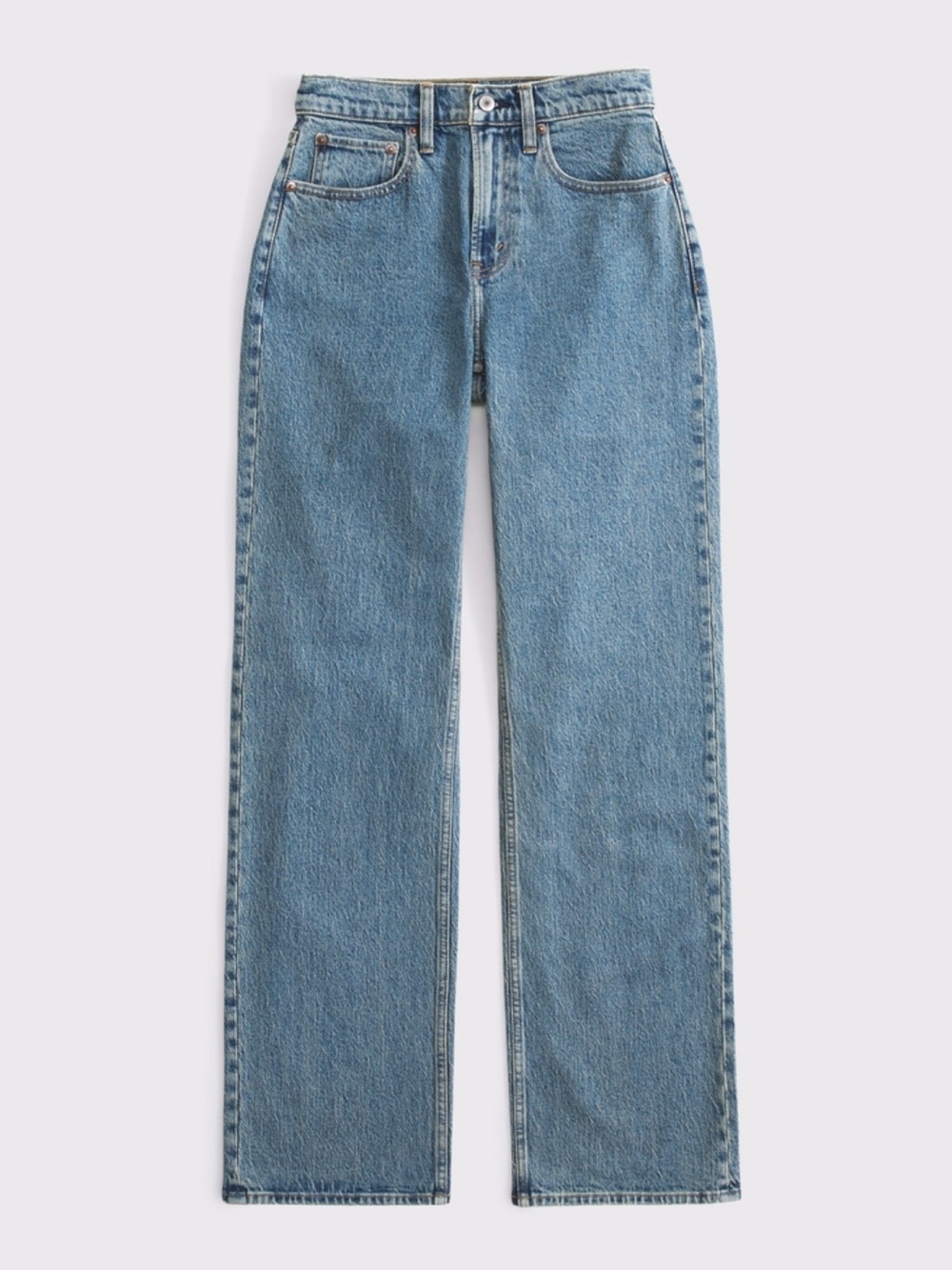 Abercrombie | Curve Love The 90’s Relaxed Jean High-Rise | Size: 28 |Medium Wash - Picture 6 of 7